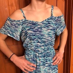 Chiffon maxi dress